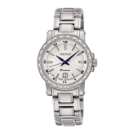 Reloj Seiko Premier Mujer Plateado Analógico SXDG57P1
