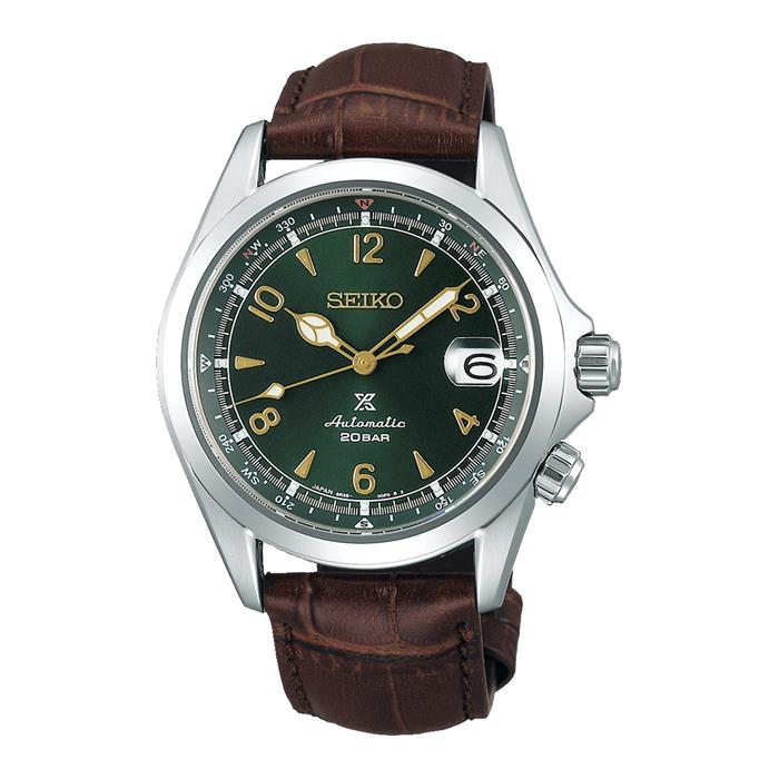 Reloj Seiko Prospex Alpinist Hombre Piel y Acero Inoxidable Automático SPB121J1