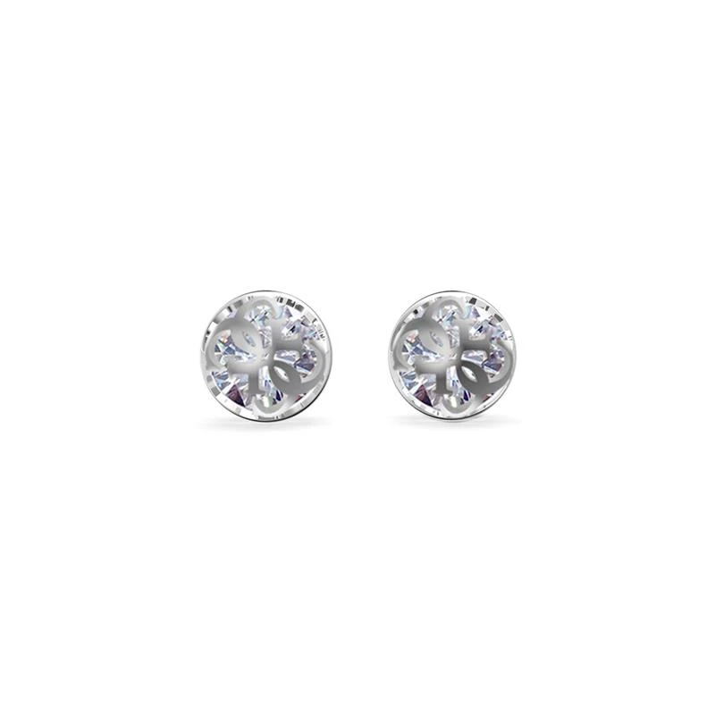 Pendientes Guess Aretes "4g Logo Boule" Mujer Acero y Circonita JUBE01393JWRHT-U
