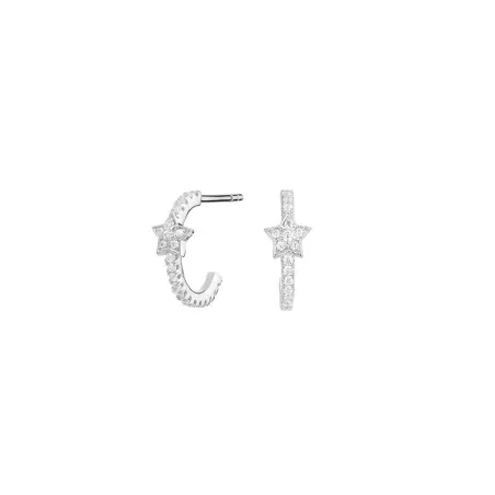 Pendientes Estrella plata Itemporality SEA-101-004-UU
