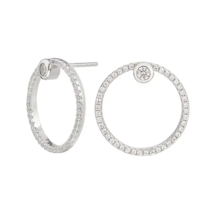 Pendientes Circulares plata Itemporality SEA-101-026-UU