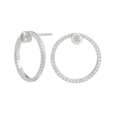 Pendientes Circulares plata Itemporality SEA-101-026-UU