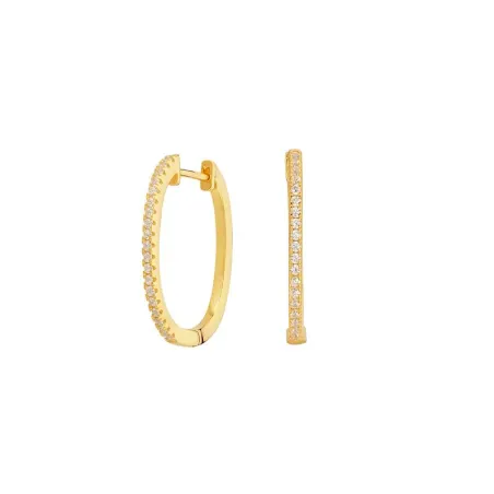 Pendientes Ovalados oro Itemporality SEA-201-010-UU
