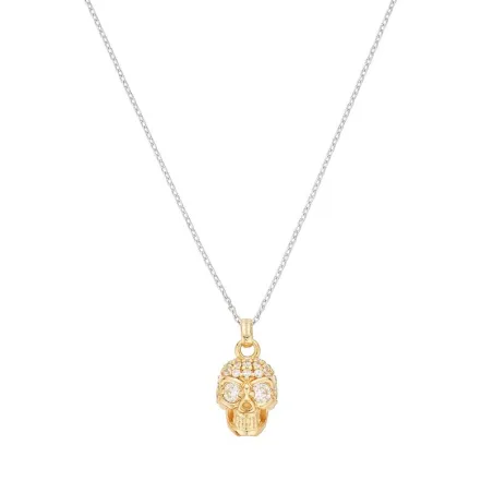 Collar Calavera ITEMPORALITY Chapado oro SNL-201-008-02