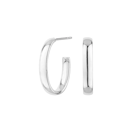 Pendientes Itemporality New York Oval Plata SEA-100-152-02