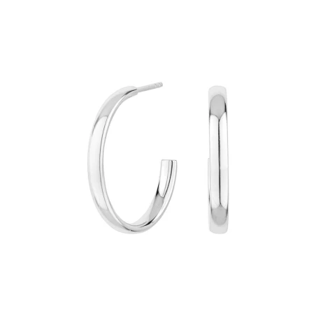 Pendientes Itemporality Melbourne Oval Plata SEA-100-153-03