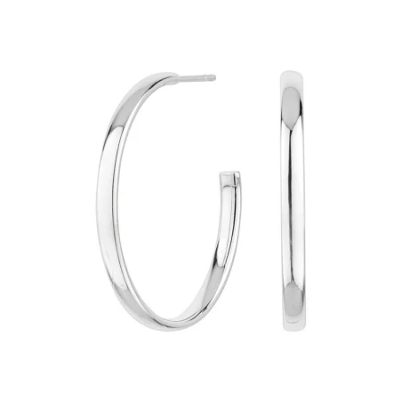 Pendientes Itemporality Melbourne Oval Plata SEA-100-153-04