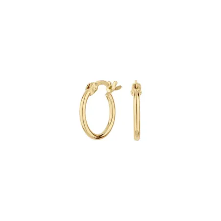 Pendientes Itemporality Singapore Aro Plata Baño Oro SEA-200-156-01