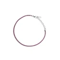 Pulsera Itemporality Amor Mujer Plata y Circonitas Rubí SBR-105-000-05