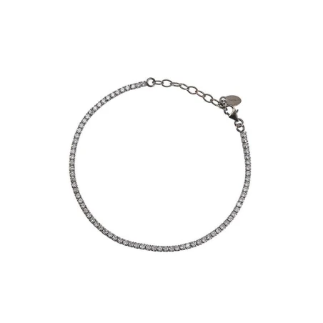 Pulsera Itemporality Luna Negra Mujer Plata Baño Rodio Negro y Circonitas Blancas SBR-601-000-05