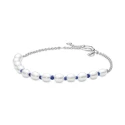 Pulsera Pandora Cordón Azul Perlas Cultivadas de Agua Dulce 591689C01