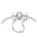 Cadena de Seguridad Pandora Tres Gemas Azules 791688C01-05