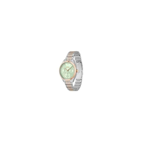 Reloj Boss Saya Mujer Platado, Rosado y Verde Menta Multifunción 1502641