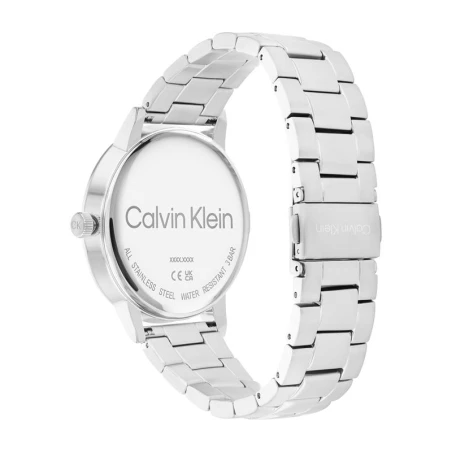 Reloj Calvin Klein Linked Hombre Plateado y Negro Analógico 25200053