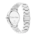 Reloj Calvin Klein Linked Hombre Plateado y Negro Analógico 25200053