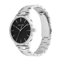Reloj Calvin Klein Linked Hombre Plateado y Negro Analógico 25200053