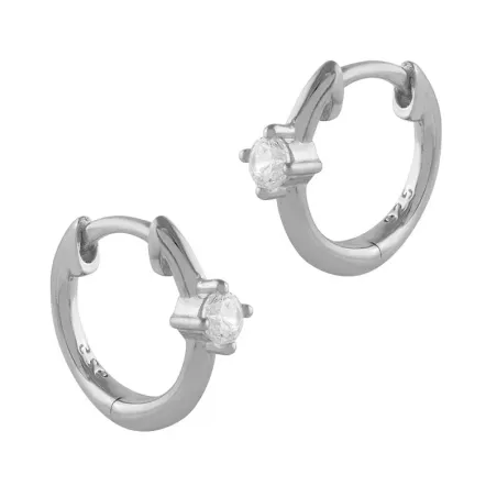 Pendientes Itemporality Aro Criolla y Circonita Blanca SEA-101-189-UU
