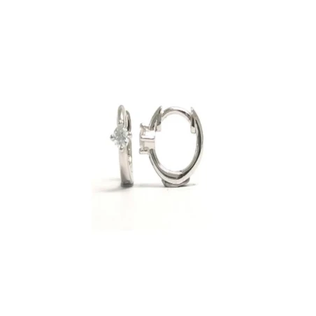Pendientes Itemporality Aro Criolla Plata y Circonita Blanca SEA-101-194-UU