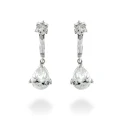 Pendientes Luxenter Fouta Plata y Circonita Lágrima EA7410000