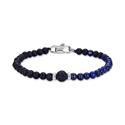 Pulsera Luxenter Takith Baño Rodio y Piedras azul SSBX237796M