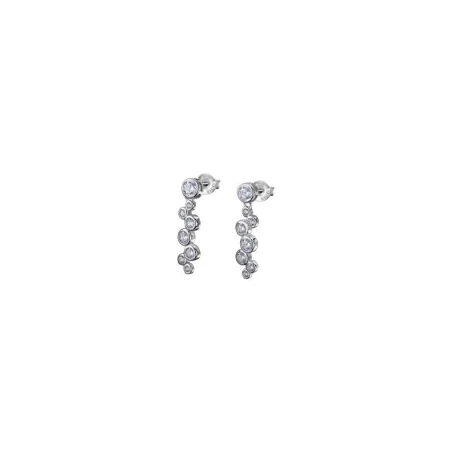 Pendientes Lotus Silver Pure Essentials Mujer Plata y Circonitas Circulares LP1979-4/1