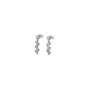 Pendientes Lotus Silver Pure Essentials Mujer Plata y Circonitas Circulares LP1979-4/1