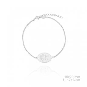 Pulsera "Profe de 10" Plata 0115623