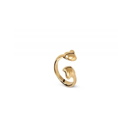 Anillo UNOde50 Mutual Love Baño Oro ANI0701ORO000