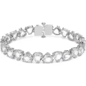 Pulsera Swarovski Millenia Mujer Baño Rodio y Cristales Brillantes 5622451