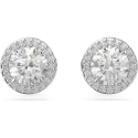 Pendientes Swarovski Constella Mujer baño Rodio y Cristales Brilantes 5636269
