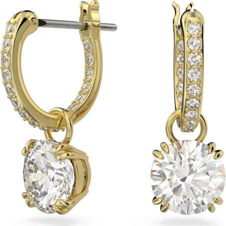 Pendientes Swarovski Constella Mujer Baño Oro y Cristales Brillantes 5638802