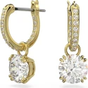 Pendientes Swarovski Constella Mujer Baño Oro y Cristales Brillantes 5638802