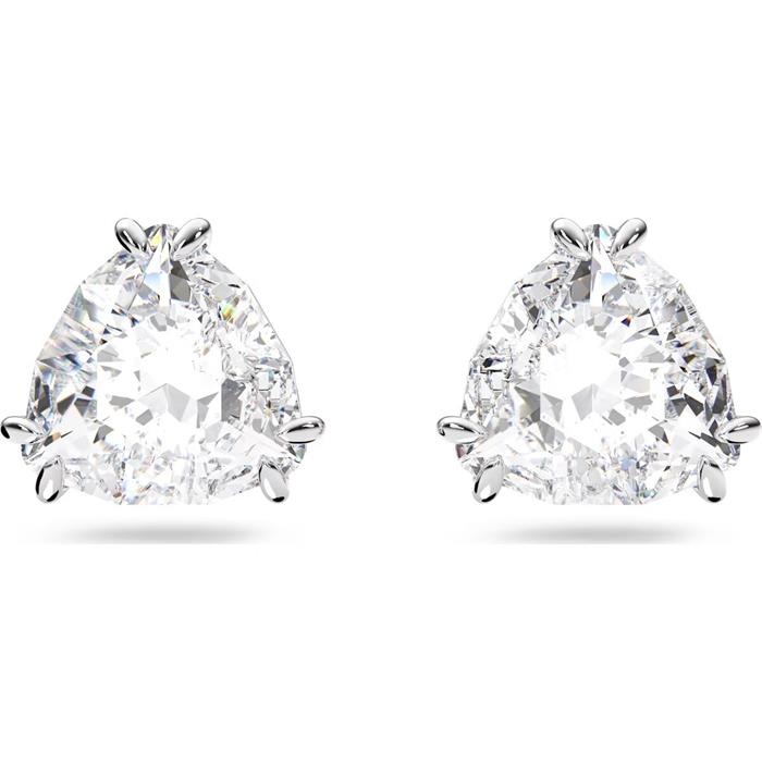 Pendientes Swarovski Millenia Mujer Baño Rodio y Cristal Trilliant 5619498