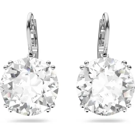 Pendientes Swarovski Millenia Mujer Baño Rodio y Cristal Circular 5628351
