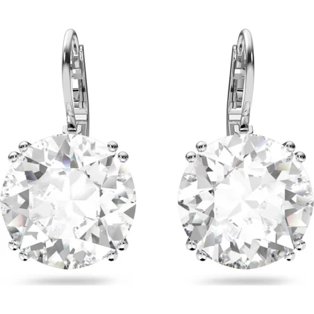 Pendientes Swarovski Millenia Mujer Baño Rodio y Cristal Circular 5628351