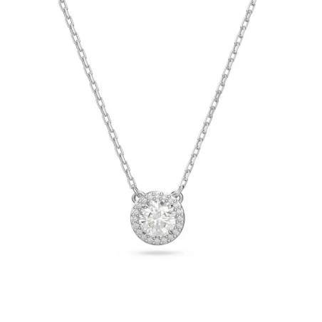 Gargantilla Swarovski Constella Mujer Baño Rodio y Cristal Redondo Brillante 5636264