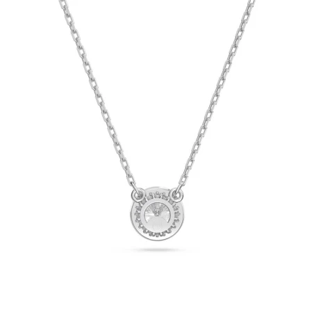 Gargantilla Swarovski Constella Mujer Baño Rodio y Cristal Redondo Brillante 5636264