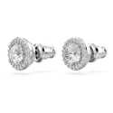 Pendientes Swarovski Constella Mujer baño Rodio y Cristales Brilantes 5636269