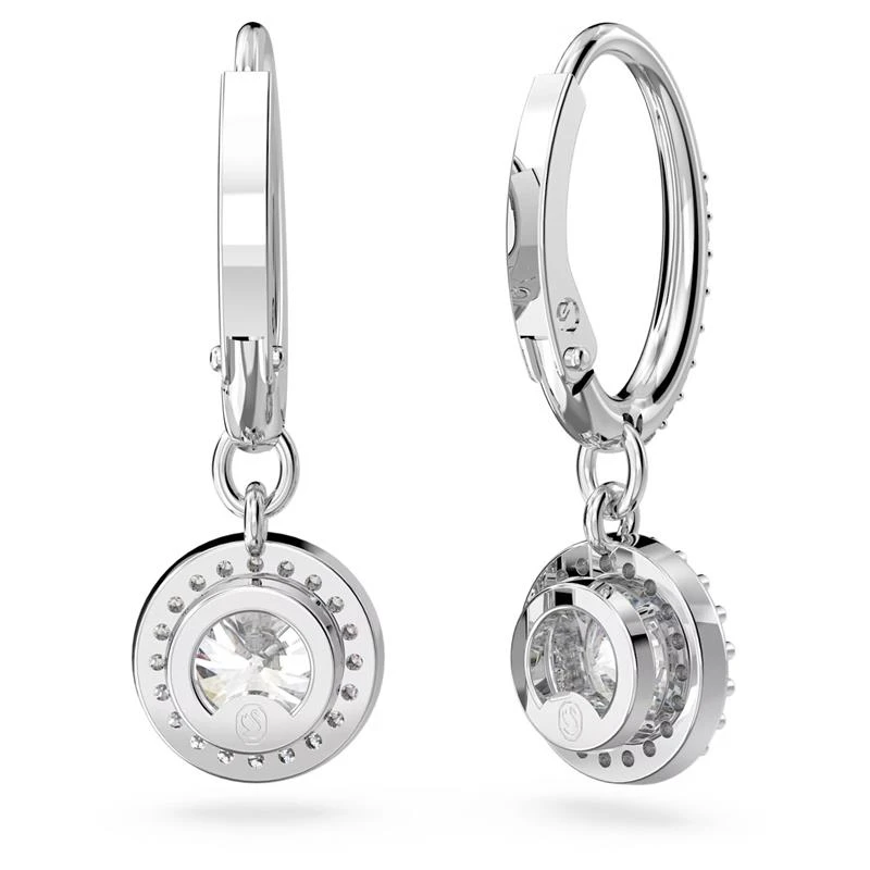 Pendientes Swarovski Constella Mujer baño Rodio y Cristales Brilantes 5636270