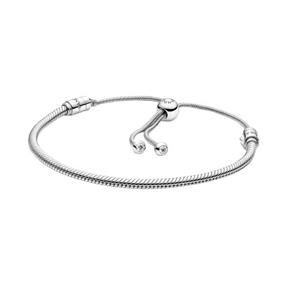 Pulsera Pandora Moments Cadena de Serpiente Cierre Deslizante 599652C01