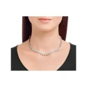 Gargantilla Swarovski Angelic Mujer Baño Rodio y Cristal Blanco 5117703