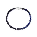 Pulsera Luxenter Takith Baño Rodio y Piedras azul SSBX237796M
