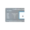 Colgante Oro Blanco 18Kt y Diamante 0,25 cts CG60851