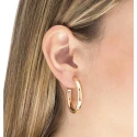 Pendientes Vidal&Vidal Mujer Aro Baño Oro G1762B