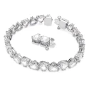 Pulsera Swarovski Millenia Mujer Baño Rodio y Cristales Brillantes 5622451