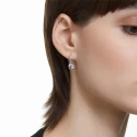 Pendientes Swarovski Constella Mujer Baño Rodio y Cristales Brillantes 5636717