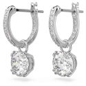 Pendientes Swarovski Constella Mujer Baño Rodio y Cristales Brillantes 5636717