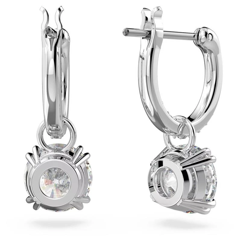 Pendientes Swarovski Constella Mujer Baño Rodio y Cristales Brillantes 5636717