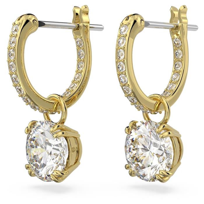 Pendientes Swarovski Constella Mujer Baño Oro y Cristales Brillantes 5638802