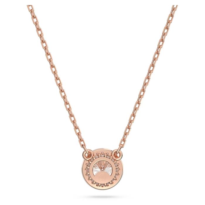 Gargantilla Swarovski Constella Mujer Baño Oro rosa y Cristal Redondo Brillante 5636272